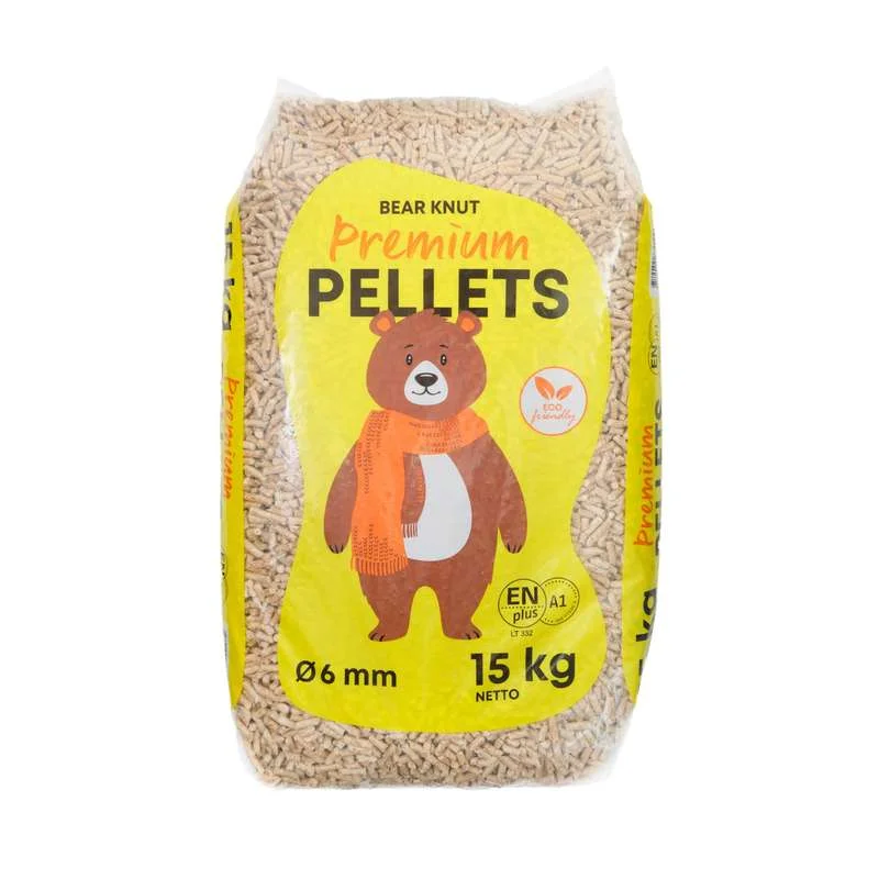 Bear knut Premium Pjuvenų Granulės 6mm - 975kg
